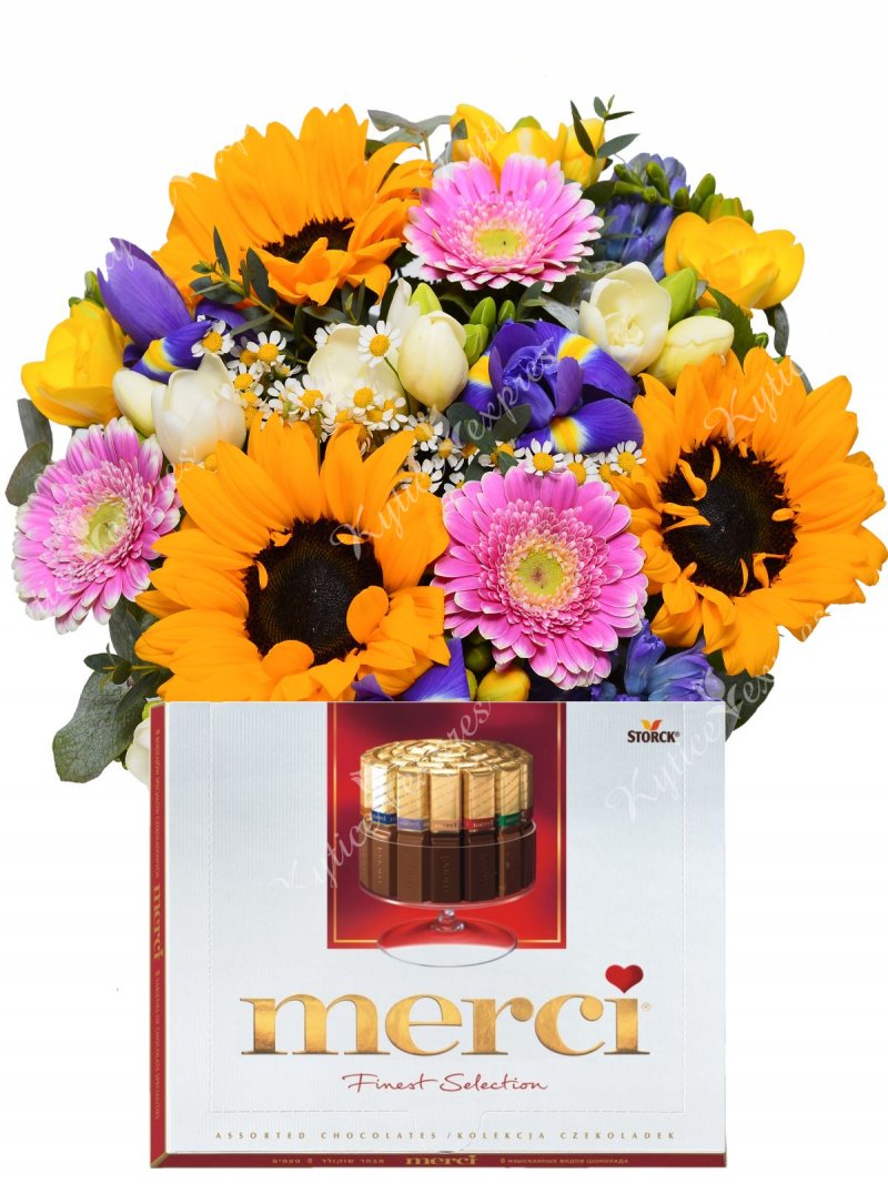 Bouquet + Merci - gift set